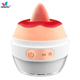 Toy Vibrator for Woman with 10 Modes 104℉ Adult Toys Rose Clitoral Vibrator Tongue Licking Vibrator Licking & Vibrating Nipples Clitoral Stimulator Rechargeable Adult Sex Toys for Women Couples