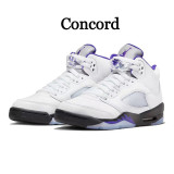 Nike Jordan Air Jordan 5 Retro High Top Sports Shoes AJ5 men's women's Luxury Designer Basketball Shoes