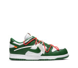 NIKE OFF-WHITE Dunk Low Sneaker Luxury Designer Shoes