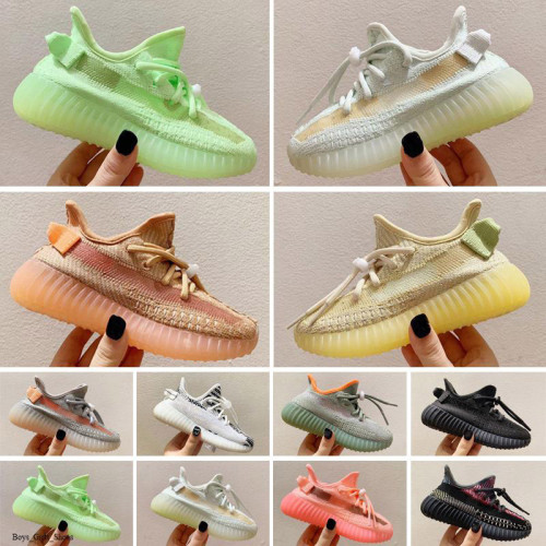 Adidas children's shoes sneakers Yeezy 350 Boost V2 kanye West Kids Running Shoes