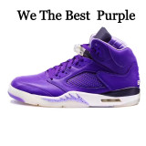 Nike Jordan Air Jordan 5 Retro High Top Sports Shoes AJ5 men's women's Luxury Designer Basketball Shoes