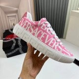 Versace casual sneakers couple shoes