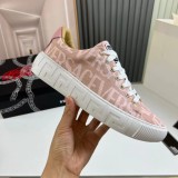 Versace casual sneakers couple shoes