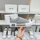 Dior Designer B23 HIGH-TOP SNEAKER Oblique Canvas Luxury Designer Shoes Fashion Top Quality 1:1 Destiny Italy Craft