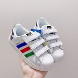 Adidas Shell Toe Velcro Children's Shoes Kids Shoes