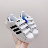 Adidas Shell Toe Velcro Children's Shoes Kids Shoes