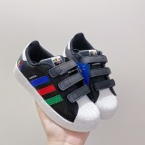 Adidas Shell Toe Velcro Children's Shoes Kids Shoes
