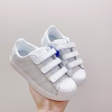 Adidas Shell Toe Velcro Children's Shoes Kids Shoes