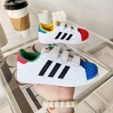 Adidas Shell Toe Velcro Children's Shoes Kids Shoes