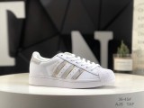 Adidas Clover Originals Superstar Shell Head Classic Versatile Casual Sports Shoes