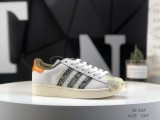 Adidas Clover Originals Superstar Shell Head Classic Versatile Casual Sports Shoes