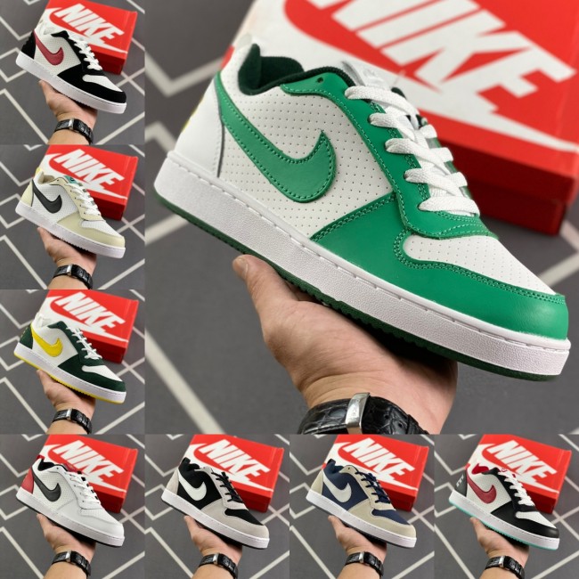 Nike Shoes Court Borough Low All-Match Breathable Casual Sneakers