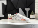 Adidas Clover Originals Superstar Shell Head Classic Versatile Casual Sports Shoes