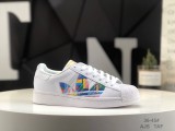 Adidas Clover Originals Superstar Shell Head Classic Versatile Casual Sports Shoes