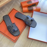 Hermes Sandals Summer Dopamine Alphabet H Slippers