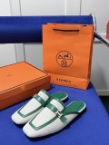 Hermes Sandals Kelly Half Slippers
