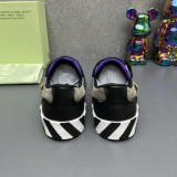 OFF WHITE Mens OW FW Yellow Ribbon White Arrow Black Trendy Shoes
