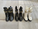 Fendi Graphy Series Autumn and Winter Catwalk Martin Boots