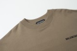 Balenciaga 2023 SS classic letter print crew neck sweatshirt on front and back