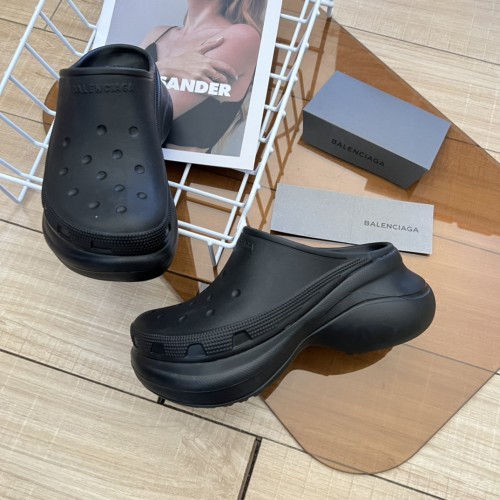 Balenciaga platform slippers sandals