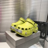 Balenciaga thick-soled large-toe shoes slippers sandals