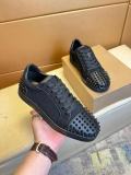 Christian Louboutin couple casual sneakers Rivet sports casual shoes couple style red bottom shoes
