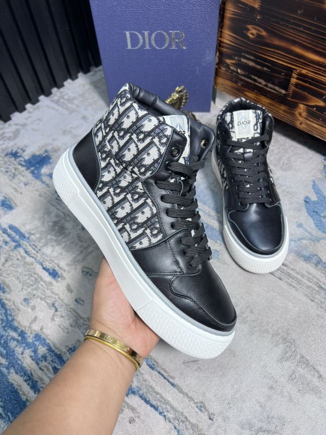 Dior Men's Sneakers High Top Casual Shoes