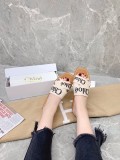 Chloe cross braid Roman slippers