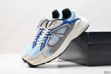 Dior B30 mesh fabric thick-soled lace-up casual low-top sneakers