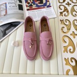 2024 LORO PLANA Italy top luxury LP couple cowhide loafers leather shoes