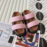2024 Alexander Wang platform wooden slippers