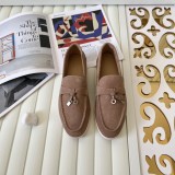 2024 LORO PLANA Italy top luxury LP couple cowhide loafers leather shoes