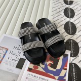 2024 Alexander Wang platform wooden slippers