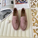 2024 LORO PLANA Italy top luxury LP couple cowhide loafers leather shoes
