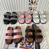 2024 Alexander Wang platform wooden slippers