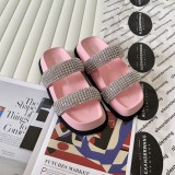 2024 Alexander Wang platform wooden slippers
