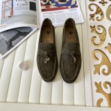 2024 LORO PLANA Italy top luxury LP couple cowhide loafers leather shoes