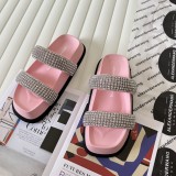 2024 Alexander Wang platform wooden slippers