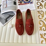 2024 LORO PLANA Italy top luxury LP couple cowhide loafers leather shoes