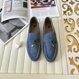 2024 LORO PLANA Italy top luxury LP couple cowhide loafers leather shoes