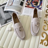 2024 LORO PLANA Italy top luxury LP couple cowhide loafers leather shoes