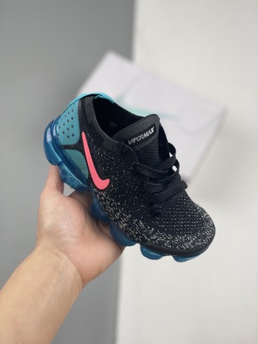 Nike Kids Sneakers Air VaporMax Flyknit wear-resistant low-top running shoes children's jogging shoes