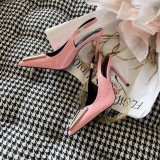 2024ss Yves SAINT LAURENT high heels YSL sandals