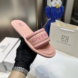 2024ss Givenchy hot-selling Marshmallow series embossed slippers sandals