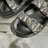 Dior H-Town Series Oblique thick sole slippers men's sandals