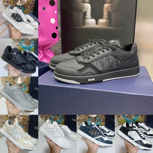 Dior Designer WORLD TOUR B27 LOW-TOP SNEAKER O Luxury Designer Fashion Shoes