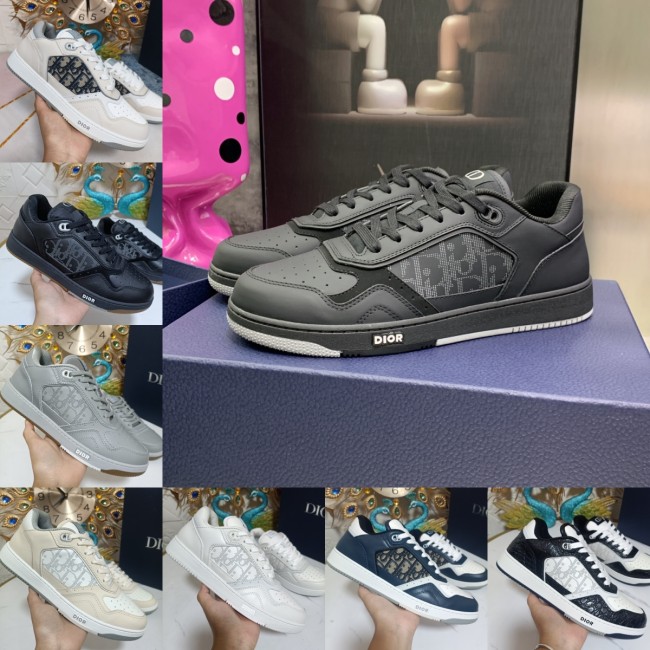 Dior Designer WORLD TOUR B27 LOW-TOP SNEAKER O Luxury Designer Fashion Shoes