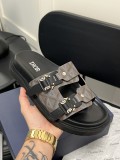Dior Slippers Classic Versatile Sandals Beach Shoes