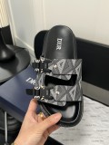 Dior Slippers Classic Versatile Sandals Beach Shoes