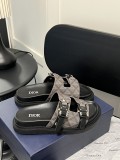 Dior Slippers Classic Versatile Sandals Beach Shoes